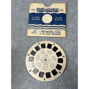 Vintage View-Master Reel FT-25 Rudolph The Red-Nosed Reindeer By Sawyers Inc Kod